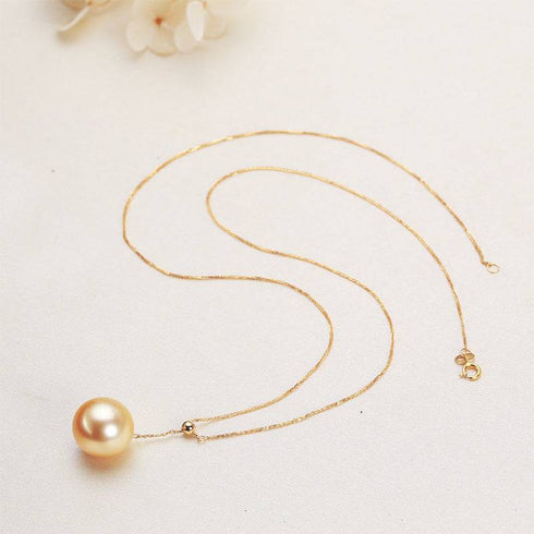 Golden South Sea Pearl Calliope Pendant - House Of Pearls